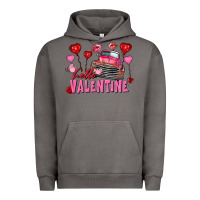Pigment Tornado hello valentine valentine's day truck Urban Hoodie - FaDigitalArtStudio