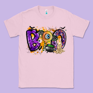 Boo Classic Tee Designed By Cowhidedigitalart