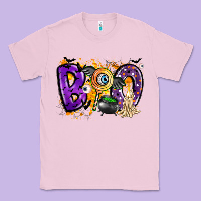 Boo Classic Tee Designed By Cowhidedigitalart