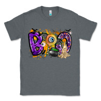 Charcoal Heather boo Classic Tee - CowhideDigitalArt