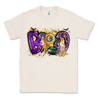 Natural boo Classic Tee - CowhideDigitalArt