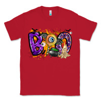 Red boo Classic Tee - CowhideDigitalArt
