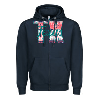Navy Texas Zipper Hoodie - Bettercallsaul