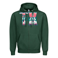 Sports Green Texas Zipper Hoodie - Bettercallsaul