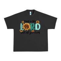 Pigment Black trust in the lord with all your heart Urban Heavy Tee - MaliasSmallBusiness