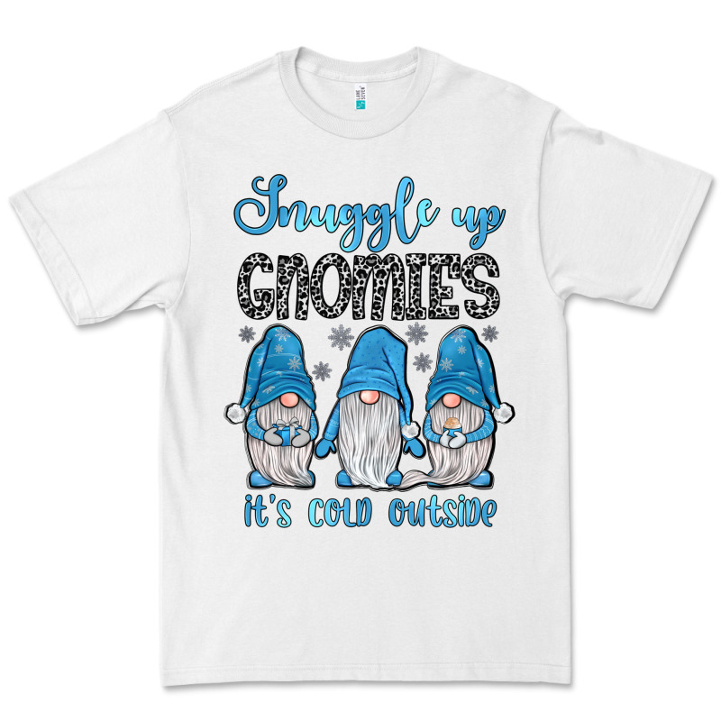 Snuggle Up Gnomies It's Cold Outside Premium Tee by JahusDesignShop | Teevron