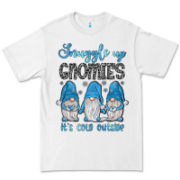 White snuggle up gnomies it's cold outside Premium Tee - JahusDesignShop