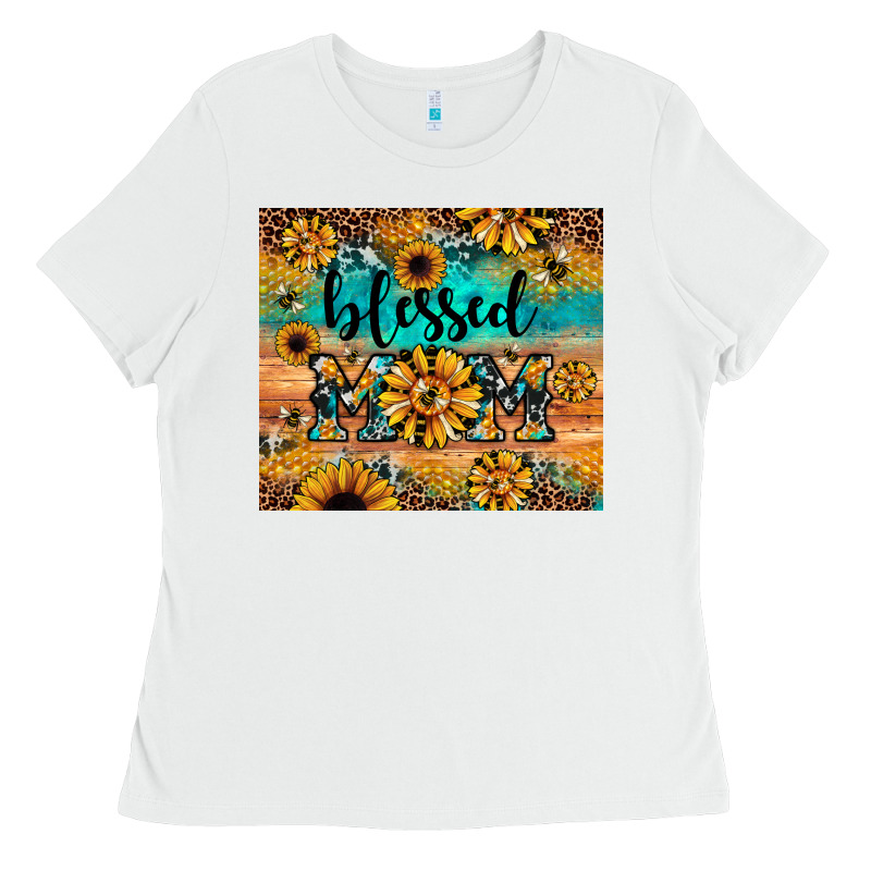 Blessed Mom Ladies Tee by JahusDesignShop | Teevron