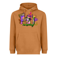 Meerkat fat tuesday Heavyweight Hoodie - CowGirlArtShop