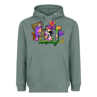 Sage fat tuesday Heavyweight Hoodie - CowGirlArtShop
