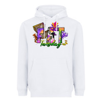 White fat tuesday Heavyweight Hoodie - CowGirlArtShop