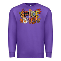 Purple spice girl Premium Sweatshirt - CowGirlArtShop