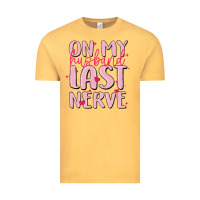 Vintage Mustard on my husband last nerve Vintage Tee - MaliasSmallBusiness
