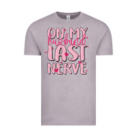 Vintage Zinc on my husband last nerve Vintage Tee - MaliasSmallBusiness