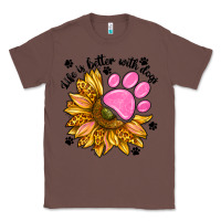 Chestnut life is better with dogs Classic Tee - NancyCooperArtShop