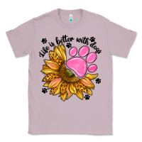 Lilac life is better with dogs Classic Tee - NancyCooperArtShop