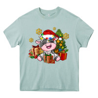 Arona little cute christmas cow Heavy Core Tee - AdoDesignShop