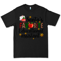 Black santa's favorite educational assistant Premium Tee - AdoDesignShop