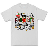 Santa's Favorite Educational Assistant Premium Tee | Teevron