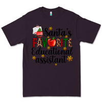 Plum santa's favorite educational assistant Premium Tee - AdoDesignShop