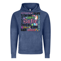 Vintage Denim easter subway Vintage Hoodie - MaliasSmallBusiness