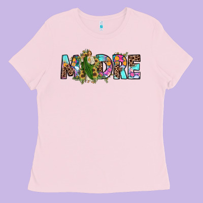 San Judas Madre Sunflower Ladies Tee Designed By Jahusdesignshop