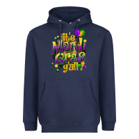 Navy its mardi gras yall Heavyweight Hoodie - CowGirlArtShop