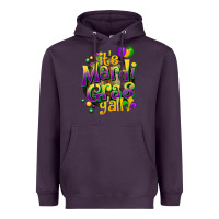 Plum its mardi gras yall Heavyweight Hoodie - CowGirlArtShop