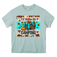Arona i’d rather be camping Heavy Core Tee - JahusDesignShop