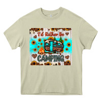 Mossy i’d rather be camping Heavy Core Tee - JahusDesignShop