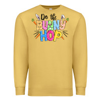 Antique Gold do the bunny hop easter Premium Sweatshirt - CowGirlArtShop