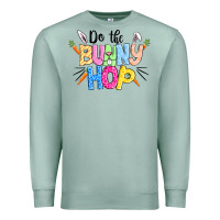 Seafoam do the bunny hop easter Premium Sweatshirt - CowGirlArtShop