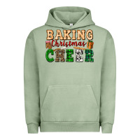 Pigment Oil Green baking christmas cheer Urban Hoodie - FaDigitalArtStudio