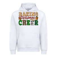 White baking christmas cheer Urban Hoodie - FaDigitalArtStudio