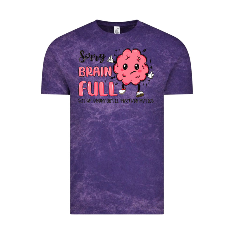 Sorry Brain Full Vintage Tee by MaliasSmallBusiness | Teevron