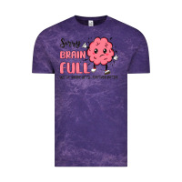 Cloud Purple sorry brain full Vintage Tee - MaliasSmallBusiness