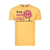 Vintage Mustard sorry brain full Vintage Tee - MaliasSmallBusiness