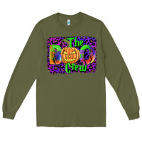 Army Green the boo crew Long Sleeve Tee - JahusDesignShop
