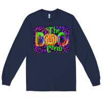 Navy the boo crew Long Sleeve Tee - JahusDesignShop