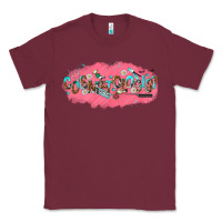 Burgundy cosmetologist Classic Tee - NancyCooperArtShop
