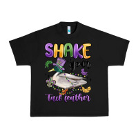 Black shake your tail feather mardi gras Urban Heavy Tee - MaliasSmallBusiness