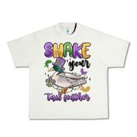 Shake Your Tail Feather Mardi Gras Urban Heavy Tee | Teevron