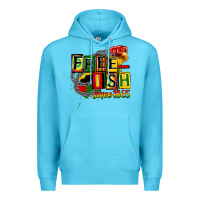 Ocean Blue free ish since 1865 Premium Hoodie - CowGirlArtShop