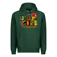 Sports Green free ish since 1865 Premium Hoodie - CowGirlArtShop