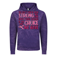Cloud Purple breast cancer we don't know how strong we are Vintage Hoodie - MaliasSmallBusiness