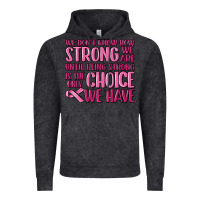 Vintage Black breast cancer we don't know how strong we are Vintage Hoodie - MaliasSmallBusiness