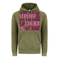 Vintage Olive breast cancer we don't know how strong we are Vintage Hoodie - MaliasSmallBusiness