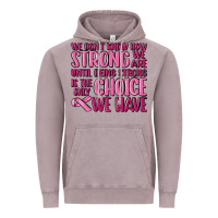 Vintage Zinc breast cancer we don't know how strong we are Vintage Hoodie - MaliasSmallBusiness