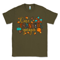 Army Green one thankful yaya Classic Tee - JahusDesignShop