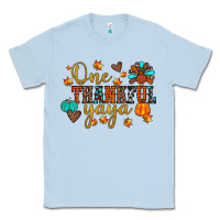 Dusty Blue one thankful yaya Classic Tee - JahusDesignShop